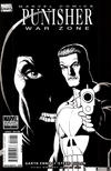 Cover for Punisher: War Zone (Marvel, 2009 series) #1 [Variant Edition - Steve Dillon Black and White Cover]