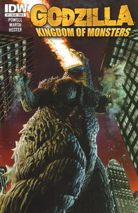 Cover for Godzilla: Kingdom of Monsters (IDW, 2011 series) #1 [Cover A]