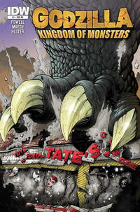 Cover for Godzilla: Kingdom of Monsters (IDW, 2011 series) #1 [Tate's Comics Cover]