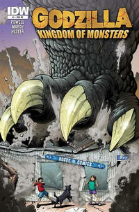 Cover for Godzilla: Kingdom of Monsters (IDW, 2011 series) #1 [Rogue Comics (CT)  Cover]
