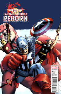 Cover Thumbnail for Captain America: Reborn (Marvel, 2009 series) #4 [Cassaday Cover]