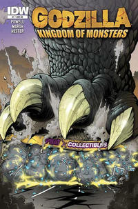 Cover Thumbnail for Godzilla: Kingdom of Monsters (IDW, 2011 series) #1 [Phat Collectibles Cover]