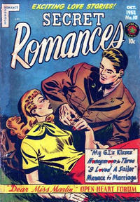 Cover Thumbnail for Secret Romances (Superior, 1951 series) #10