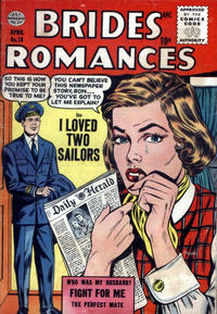 Cover for Brides Romances (Quality Comics, 1953 series) #19