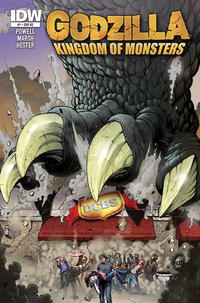 Cover for Godzilla: Kingdom of Monsters (IDW, 2011 series) #1 [DCBS Cover]