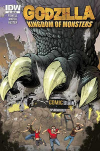 Cover for Godzilla: Kingdom of Monsters (IDW, 2011 series) #1 [Comic Book Shoppe Cover]