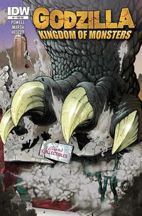 Cover for Godzilla: Kingdom of Monsters (IDW, 2011 series) #1 [Clem's Collectibles Cover]