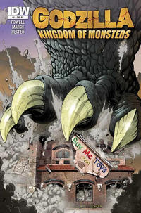 Cover for Godzilla: Kingdom of Monsters (IDW, 2011 series) #1 [Buy Me Toys Cover]