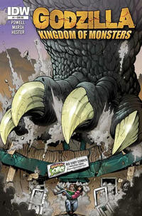 Cover for Godzilla: Kingdom of Monsters (IDW, 2011 series) #1 [Big Easy Comics Cover]
