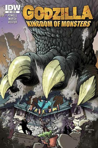Cover Thumbnail for Godzilla: Kingdom of Monsters (IDW, 2011 series) #1 [Alakazam!  Cover]
