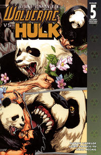 Cover for Ultimate Wolverine vs. Hulk (Marvel, 2006 series) #5 [Second Printing]
