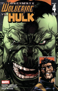 Cover Thumbnail for Ultimate Wolverine vs. Hulk (Marvel, 2006 series) #4 [Second Printing]