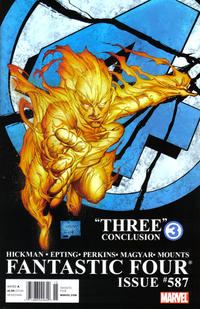 Cover Thumbnail for Fantastic Four (Marvel, 1998 series) #587 [Newsstand]