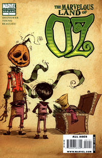 Cover Thumbnail for The Marvelous Land of Oz (Marvel, 2010 series) #1 [Second Printing]