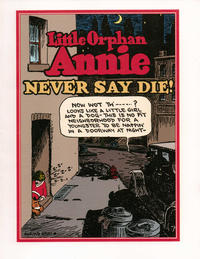 Cover Thumbnail for Little Orphan Annie "Never Say Die!" (Pacific Comics Club, 2001 series) 