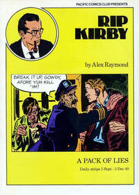 Cover Thumbnail for Rip Kirby (Pacific Comics Club, 1980 series) #12