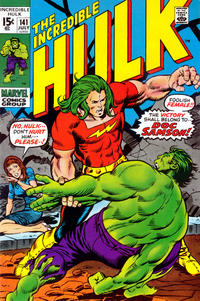 Cover Thumbnail for The Incredible Hulk (Marvel, 1968 series) #141