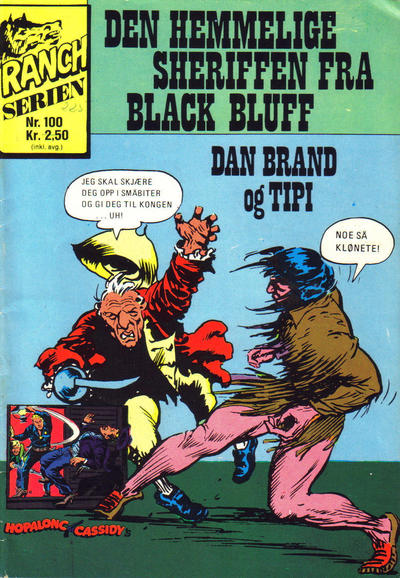 Cover for Ranchserien (Illustrerte Klassikere / Williams Forlag, 1968 series) #100