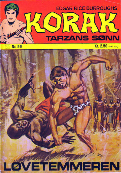 Cover for Korak (Illustrerte Klassikere / Williams Forlag, 1966 series) #56