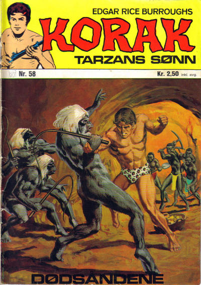 Cover for Korak (Illustrerte Klassikere / Williams Forlag, 1966 series) #58
