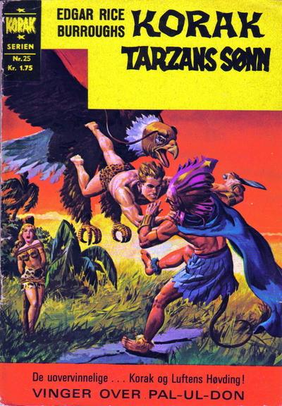 Cover for Korak (Illustrerte Klassikere / Williams Forlag, 1966 series) #25
