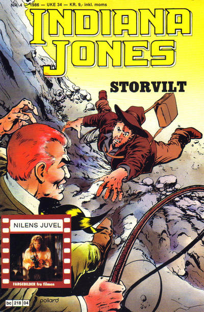 Cover for Indiana Jones (Semic, 1984 series) #4/1986