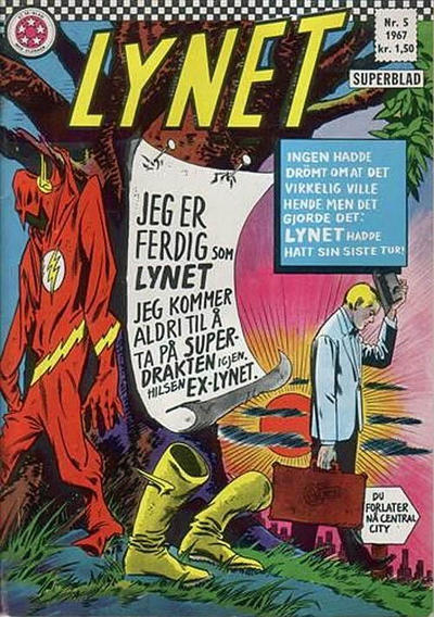 Cover for Lynet (Serieforlaget / Se-Bladene / Stabenfeldt, 1967 series) #5/1967