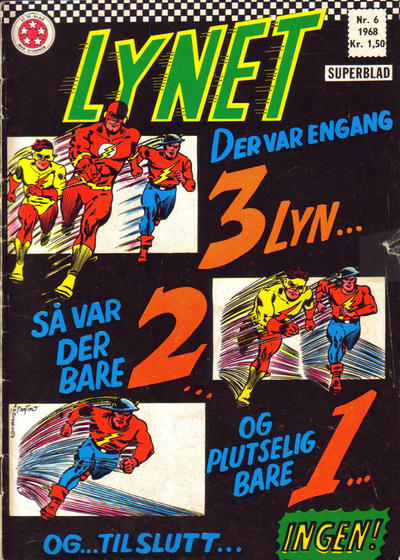 Cover for Lynet (Serieforlaget / Se-Bladene / Stabenfeldt, 1967 series) #6/1968