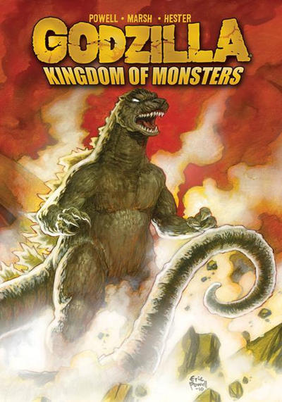Cover for Godzilla: Kingdom of Monsters (IDW, 2011 series) #1 [Cover B]