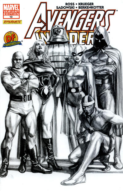 Cover for Avengers/Invaders (Marvel, 2008 series) #10 [Dynamic Forces]