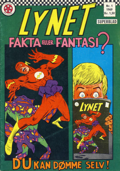 Cover for Lynet (Serieforlaget / Se-Bladene / Stabenfeldt, 1967 series) #1/1969