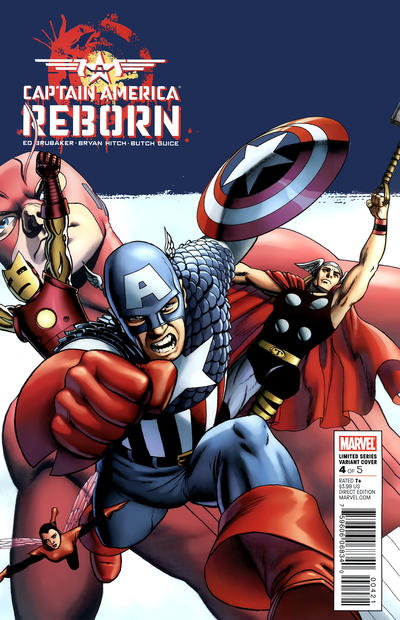 Cover for Captain America: Reborn (Marvel, 2009 series) #4 [Cassaday Cover]