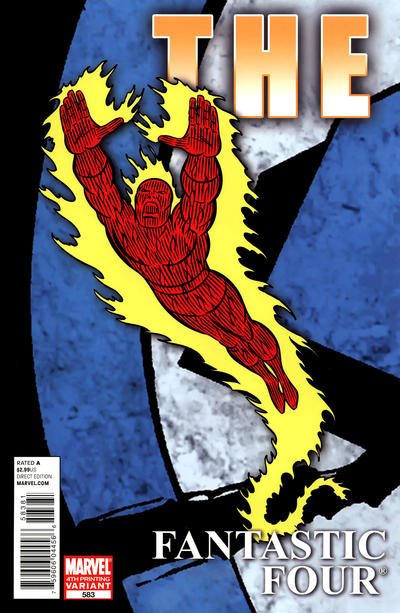 Cover for Fantastic Four (Marvel, 1998 series) #583 [4th Printing]