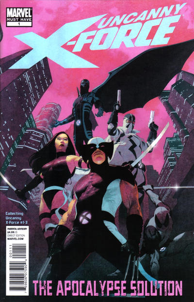 Cover for Uncanny X-Force: The Apocalypse Solution (Marvel, 2011 series) #1