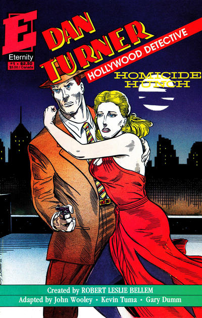 Cover for Dan Turner, Hollywood Detective: Homicide Hunch (Malibu, 1991 series) #1