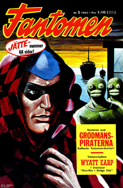Cover for Fantomen (Semic, 1958 series) #2/1963