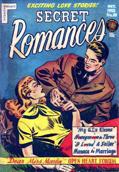 Cover for Secret Romances (Superior, 1951 series) #10