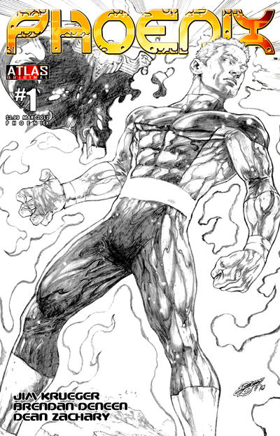 Cover for Phoenix (Ardden Entertainment, 2010 series) #1 [Sketch Variant]