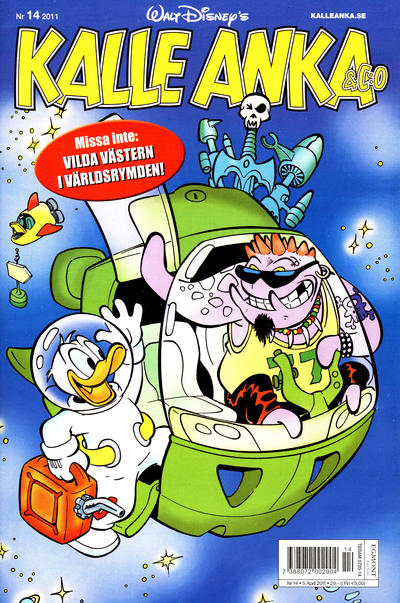 Cover for Kalle Anka & C:o (Egmont, 1997 series) #14/2011