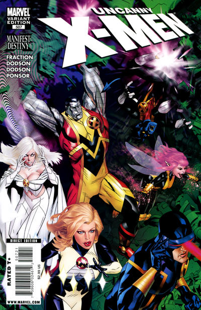 Cover for The Uncanny X-Men (Marvel, 1981 series) #507 [Golden Cover]