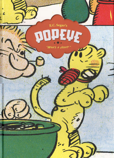Cover for Popeye [E.C. Segar's Popeye] (Fantagraphics, 2006 series) #5 - Wha's a Jeep?