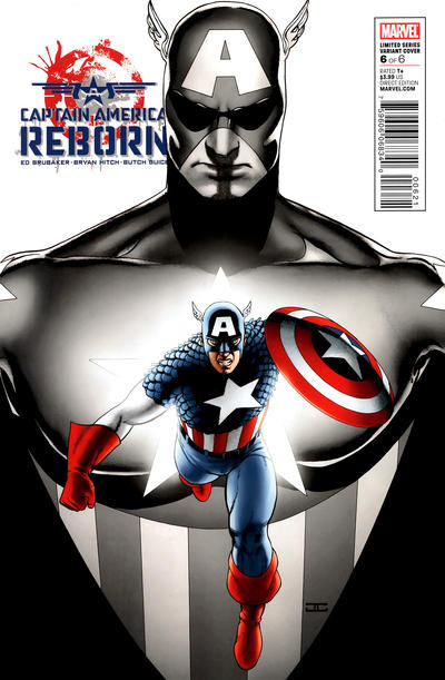 Cover for Captain America: Reborn (Marvel, 2009 series) #6