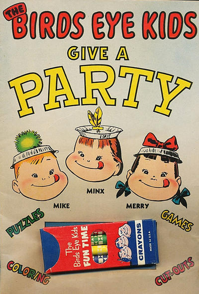 Cover for The Birds Eye Kids Give a Party (Marvel, 1957 series) 