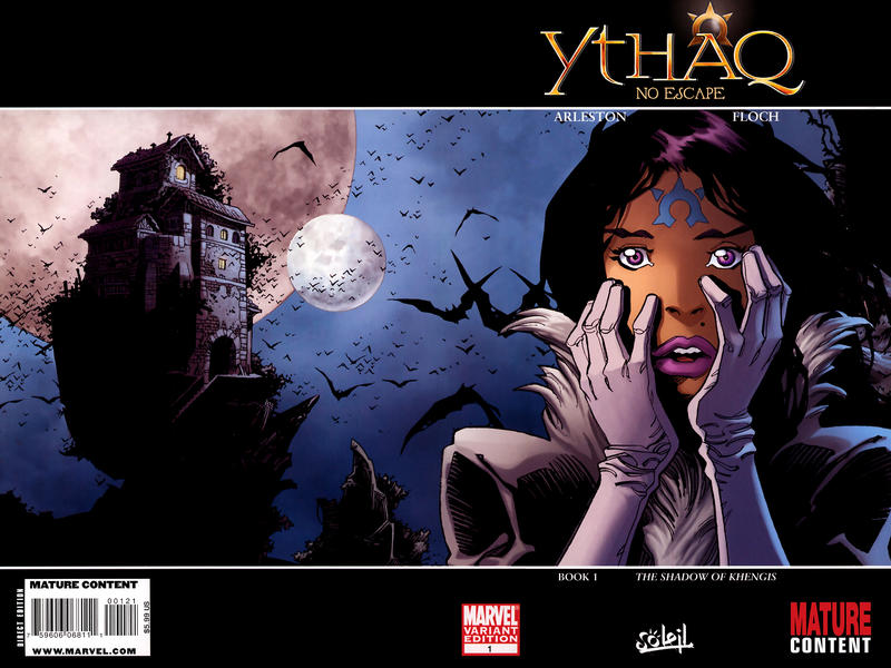 Cover for Ythaq: No Escape (Marvel, 2009 series) #1 [Variant Edition]