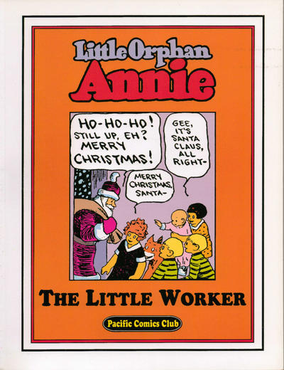 Cover for Little Orphan Annie "The Little Worker" (Pacific Comics Club, 2002 series) 