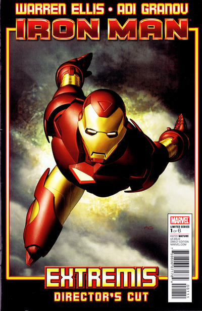 Cover for Iron Man: Extremis Director's Cut (Marvel, 2010 series) #1