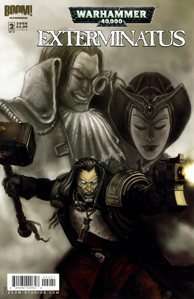 Cover for Warhammer 40,000: Exterminatus (Boom! Studios, 2008 series) #2 [Cover B]
