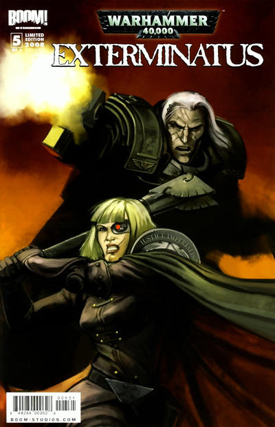Cover for Warhammer 40,000: Exterminatus (Boom! Studios, 2008 series) #5 [Cover C]