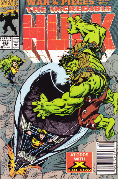 Cover for The Incredible Hulk (Marvel, 1968 series) #392 [Newsstand]