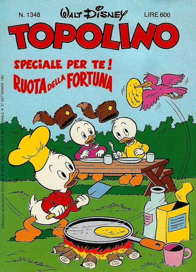 Cover for Topolino (Mondadori, 1949 series) #1348